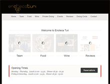 Tablet Screenshot of enotecaturi.com
